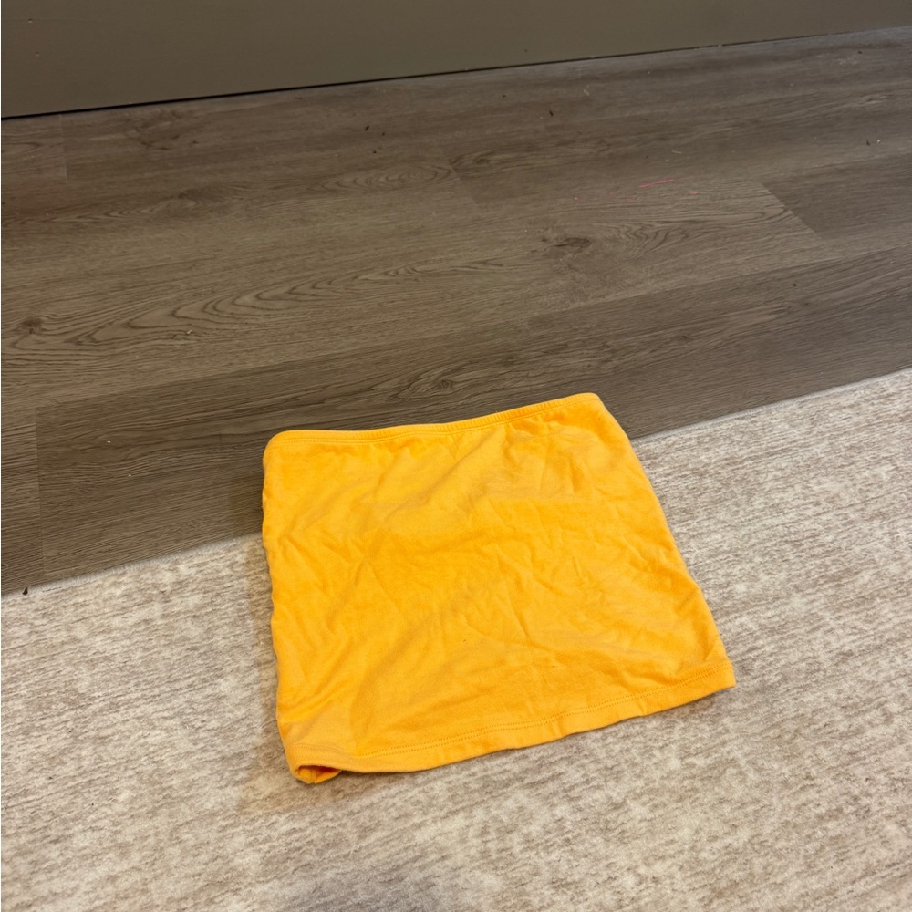 American Eagle Outfitters Bright Orange Crop Top